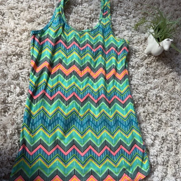 Bright chevron No Boundaries Colorful Chevron super soft women’s hippie tribal c - Picture 5 of 6